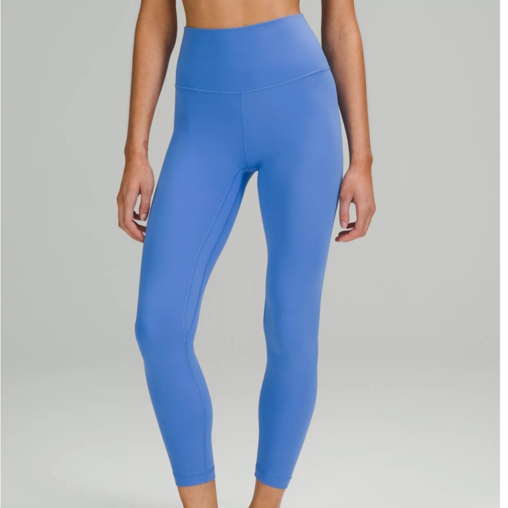 Lululemon align high rise legging 25” RARE COLOR BLUE NILE SIZE 6 EUC Worn once